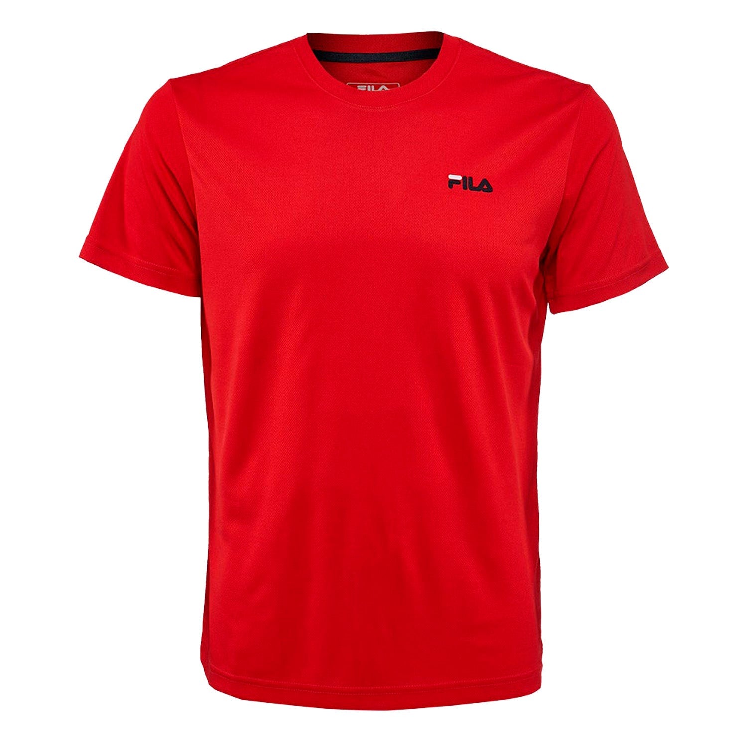 T shirt cheap fila rouge