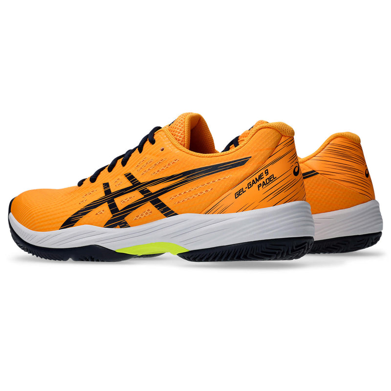 Asics Padelschoen Gel Game 9 Padel Heren Oranje Blauw