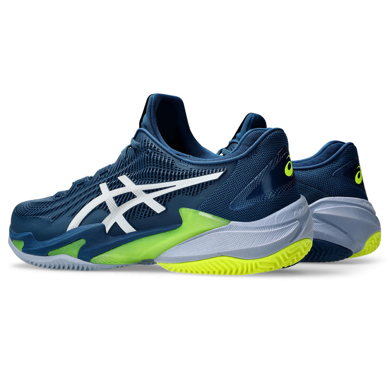 Asics Tennisschoen Court FF 3 Clay Heren Blauw Wit