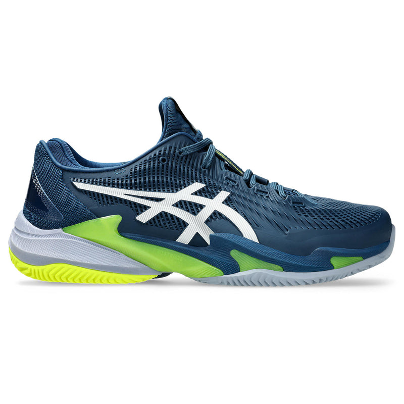 Asics Tennisschoen Court FF 3 Clay Heren Blauw Wit