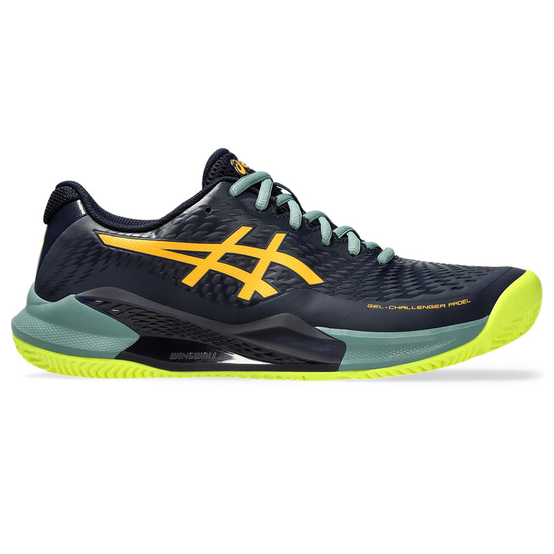 Asics Padelschoen Gel Challenger Heren 14 Padel Navy Oranje