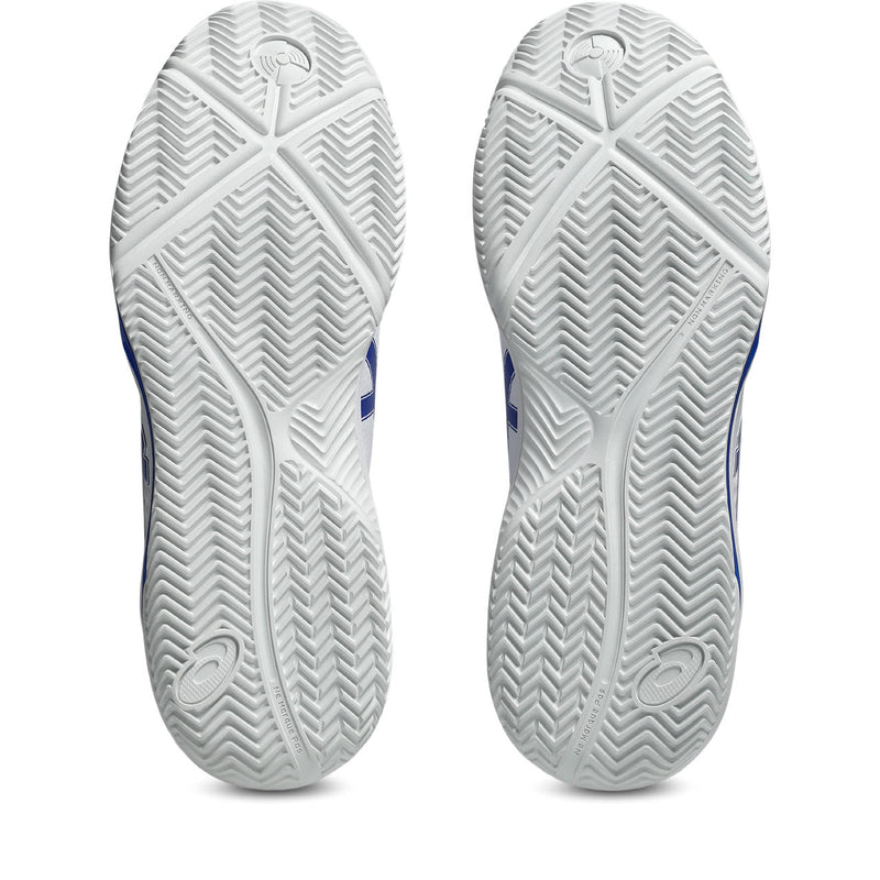 Asics Padelschoen Gel Dedicate 8 Padel Heren Wit Blauw