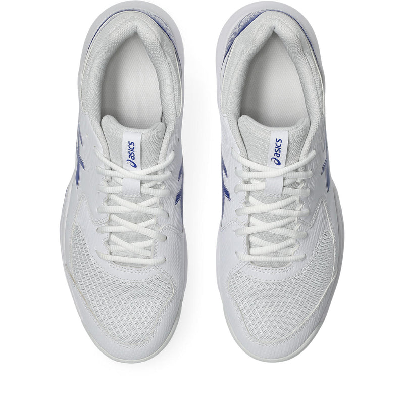 Asics Padelschoen Gel Dedicate 8 Padel Heren Wit Blauw