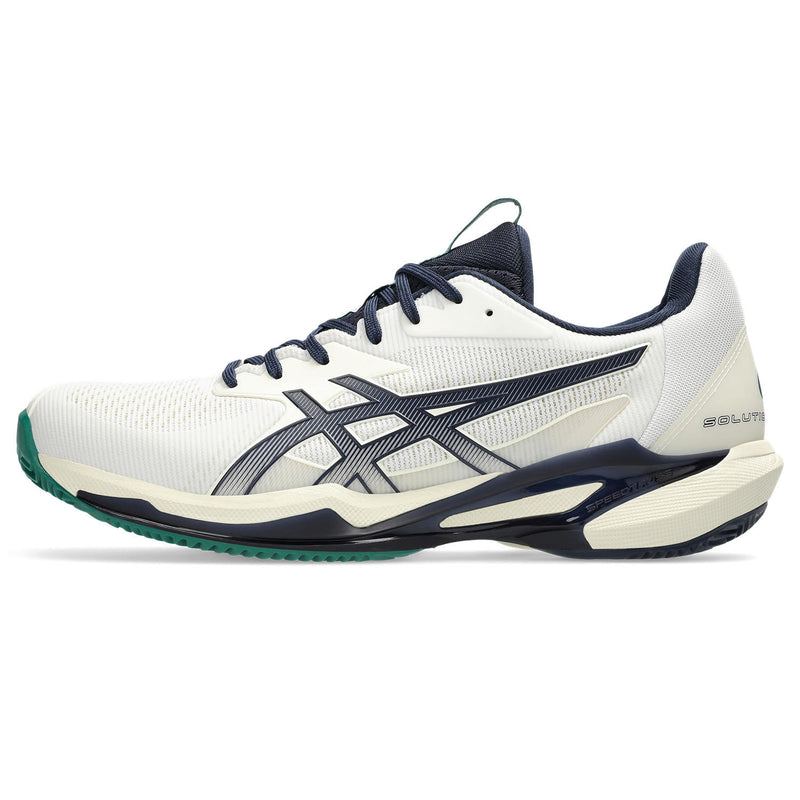 Asics Tennisschoen Solution Speed FF 3 Clay Heren Wit - Groen