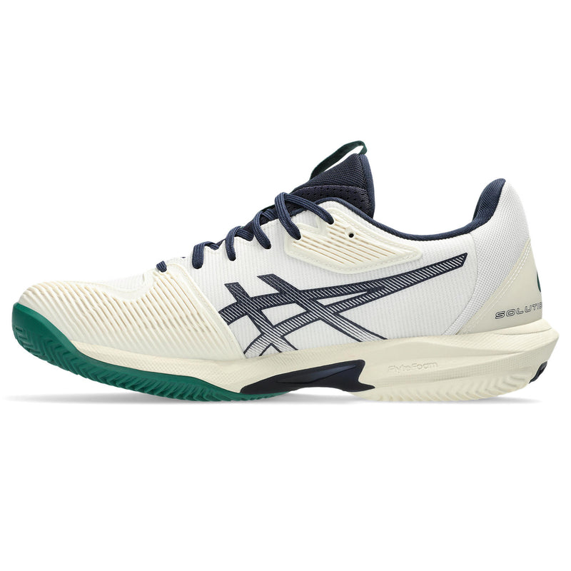 Asics Tennisschoen Solution Speed FF 3 Clay Heren Wit - Groen