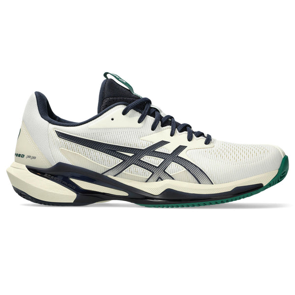 Asics Tennisschoen Solution Speed FF 3 Clay Heren Wit - Groen