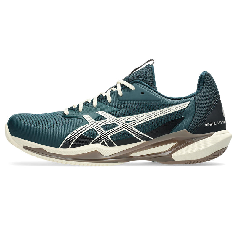 Asics Tennisschoen Solution Speed FF 3 Clay Heren Groen - Wit