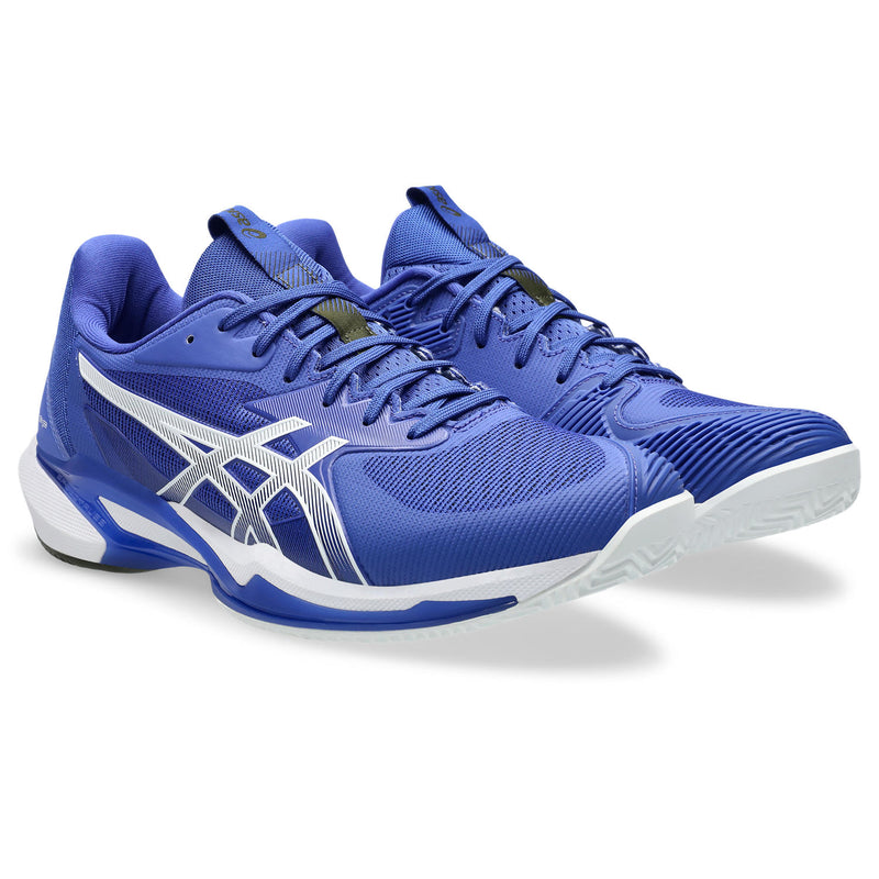 Asics Tennisschoen Solution Speed FF 3 Clay Heren Blauw - wit