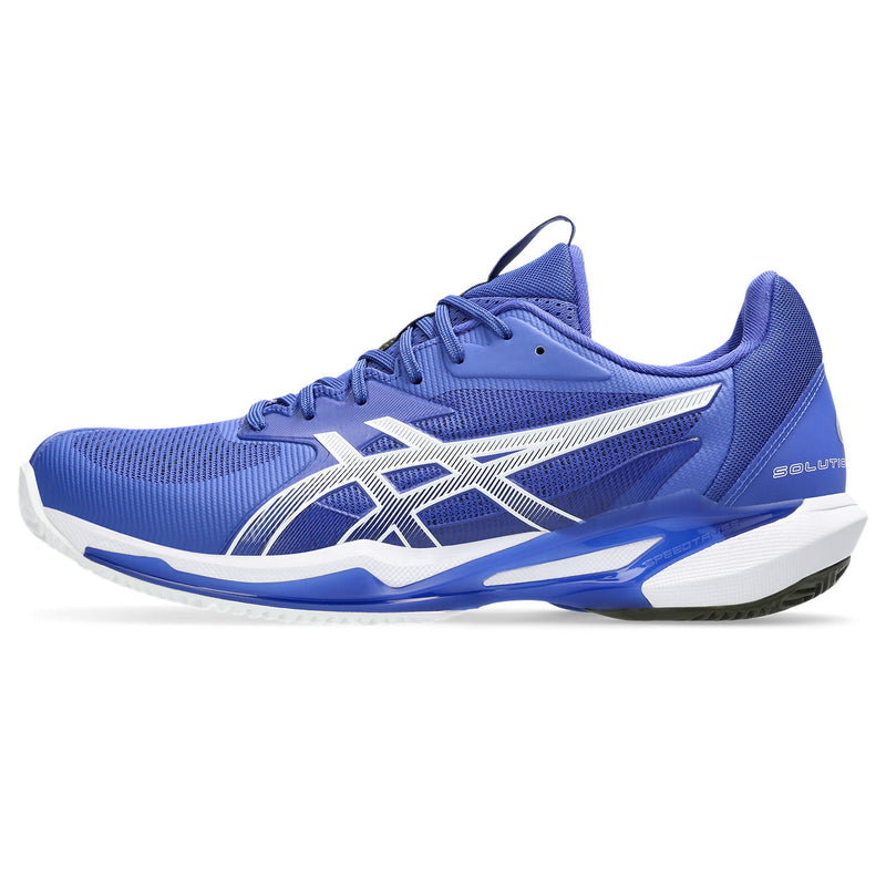 Asics Tennisschoen Solution Speed FF 3 Clay Heren Blauw - wit