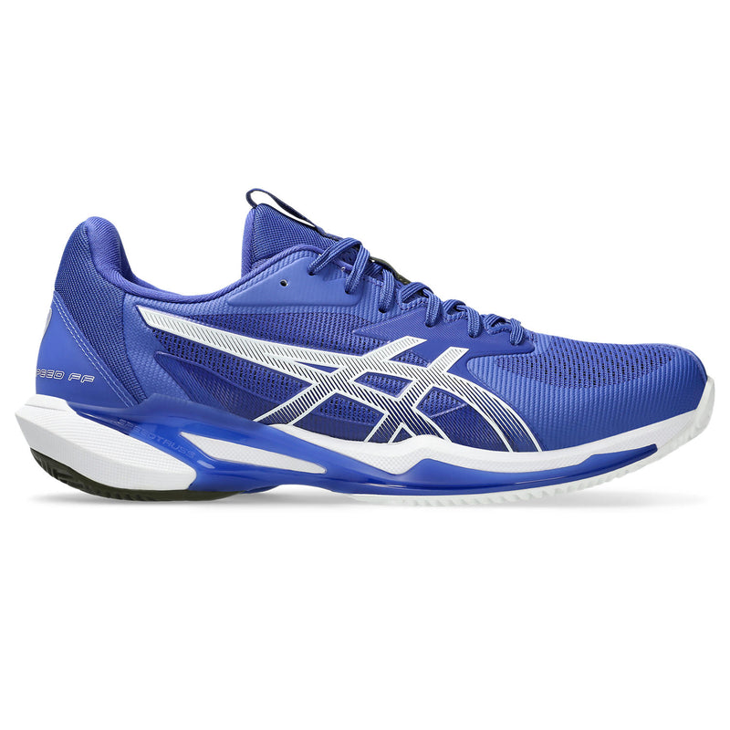 Asics Tennisschoen Solution Speed FF 3 Clay Heren Blauw - wit