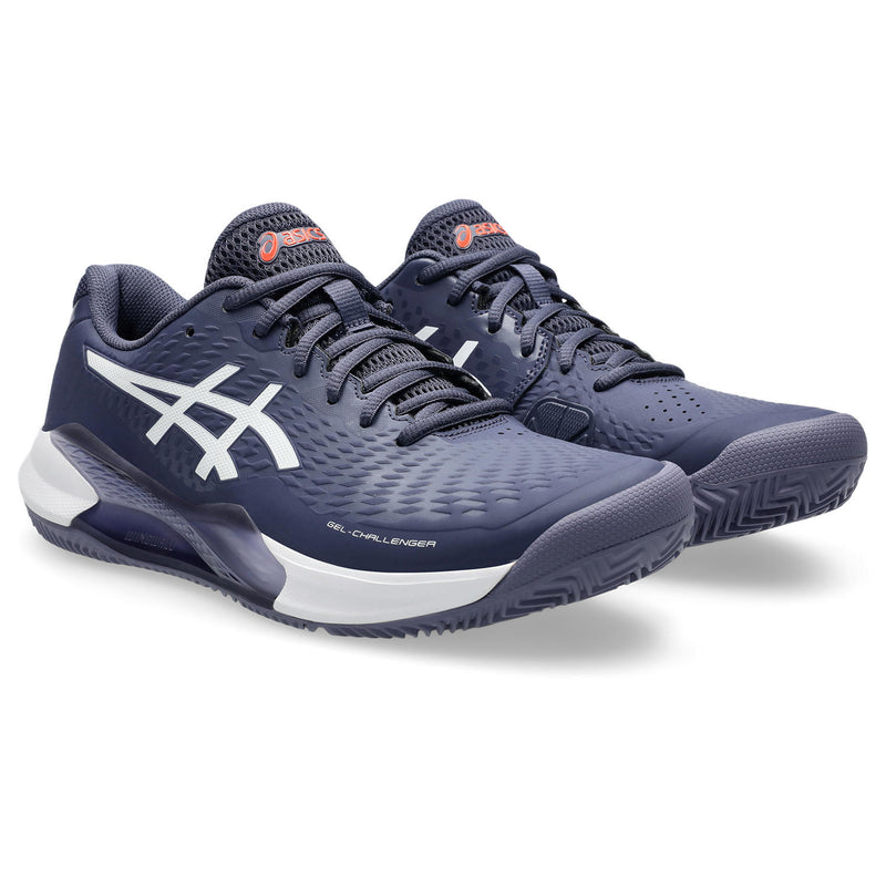 Asics Tennisschoen Gel Challenger Heren 14 Clay Paars Wit