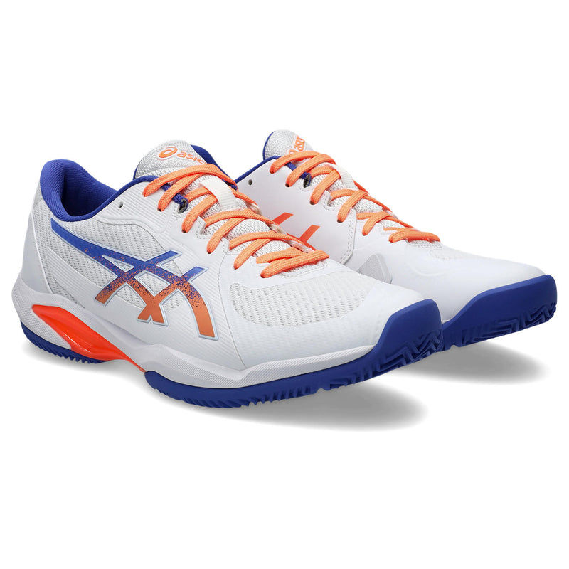 Asics Padelschoen Solution Swift FF 2 Padel Heren Wit / Oranje