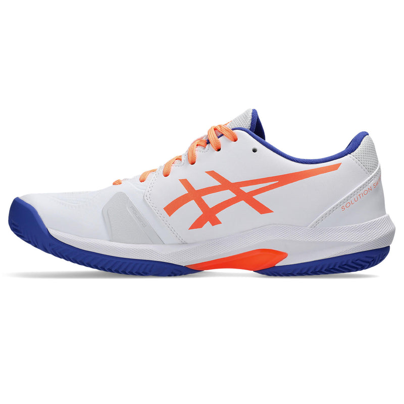 Asics Padelschoen Solution Swift FF 2 Padel Heren Wit / Oranje
