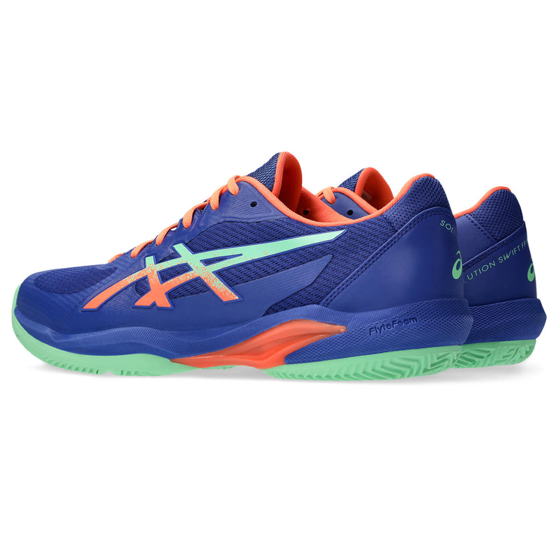 Asics Padelschoen Solution Swift FF 2 Padel Heren Wit / Oranje