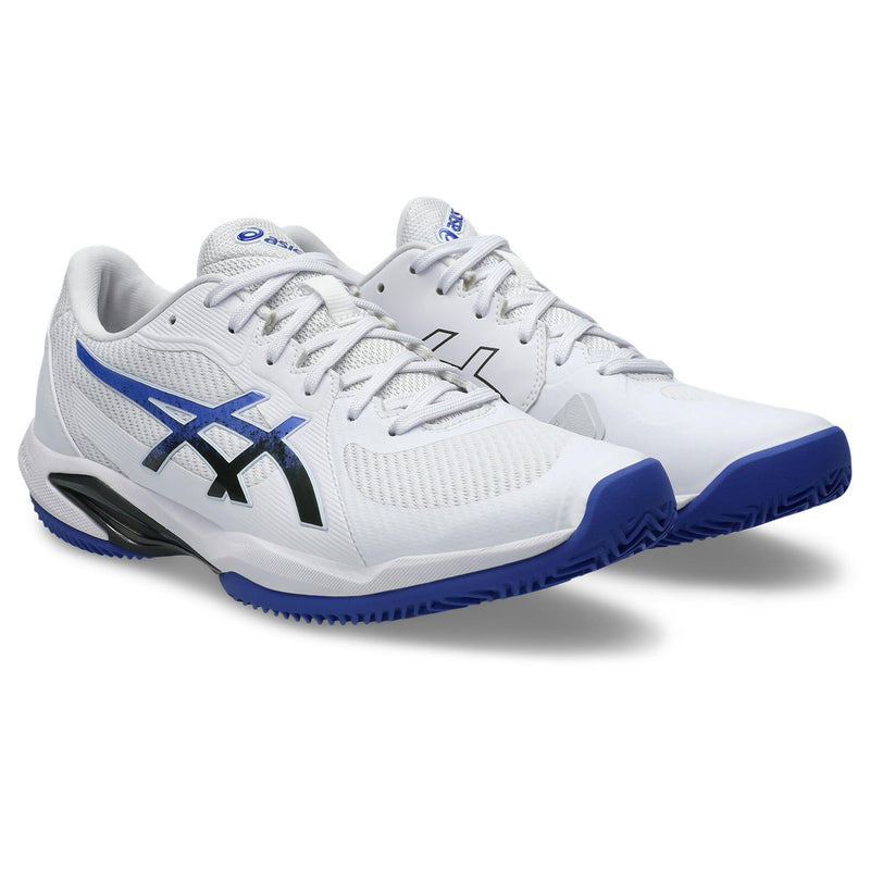 Asics Tennisschoen Solution Swift FF 2 Clay Heren Wit Blauw