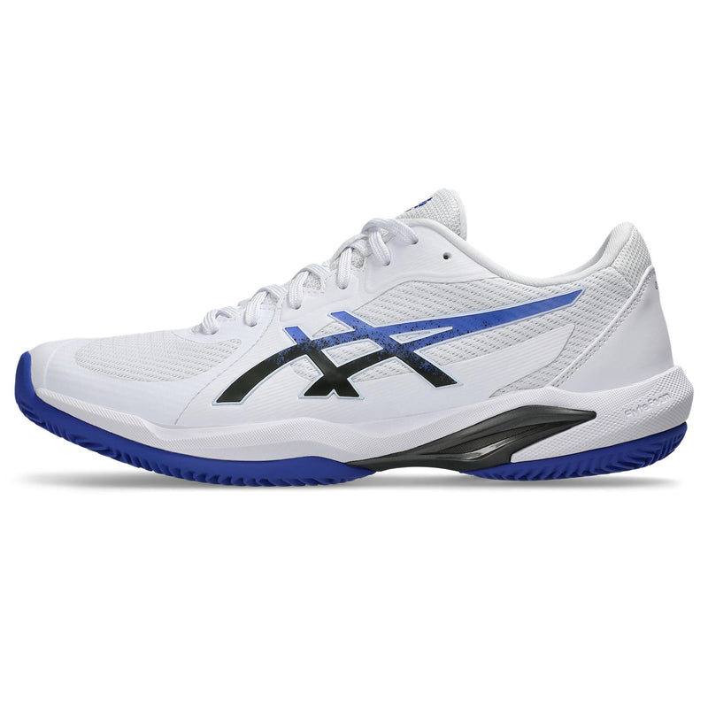 Asics Tennisschoen Solution Swift FF 2 Clay Heren Wit Blauw