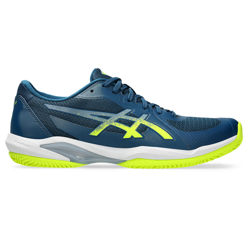 Asics Tennisschoen Solution Swift FF 2 Clay Heren Blauw Geel