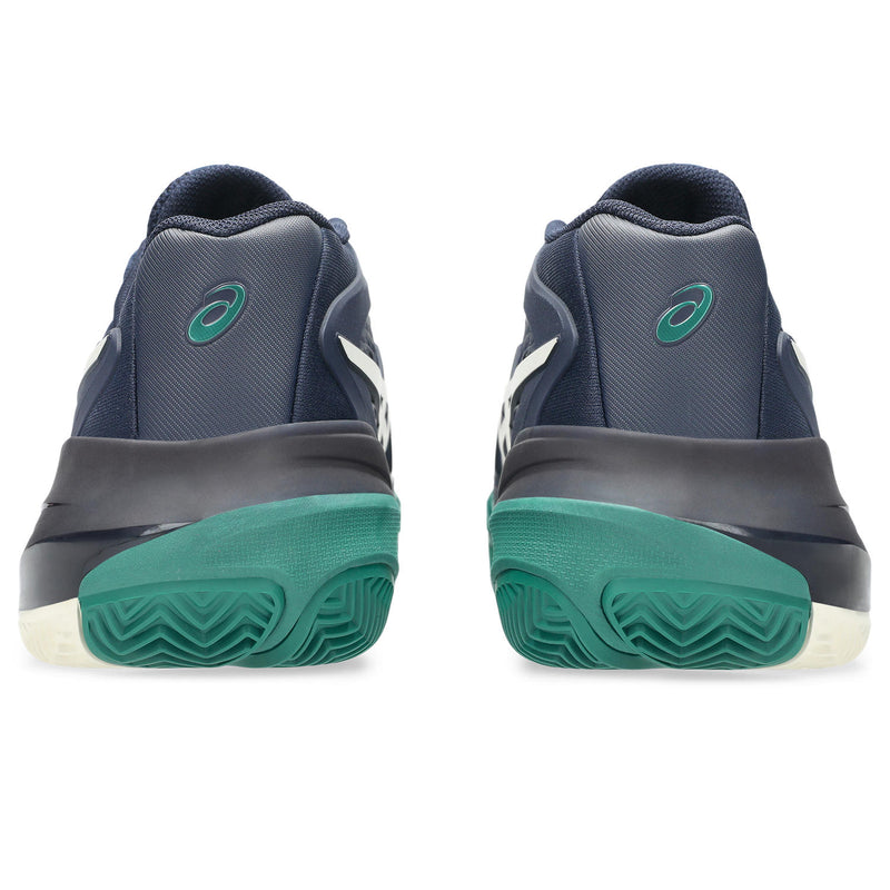 Asics Tennisschoen Gel Resolution X Clay Heren Zwart / Groen