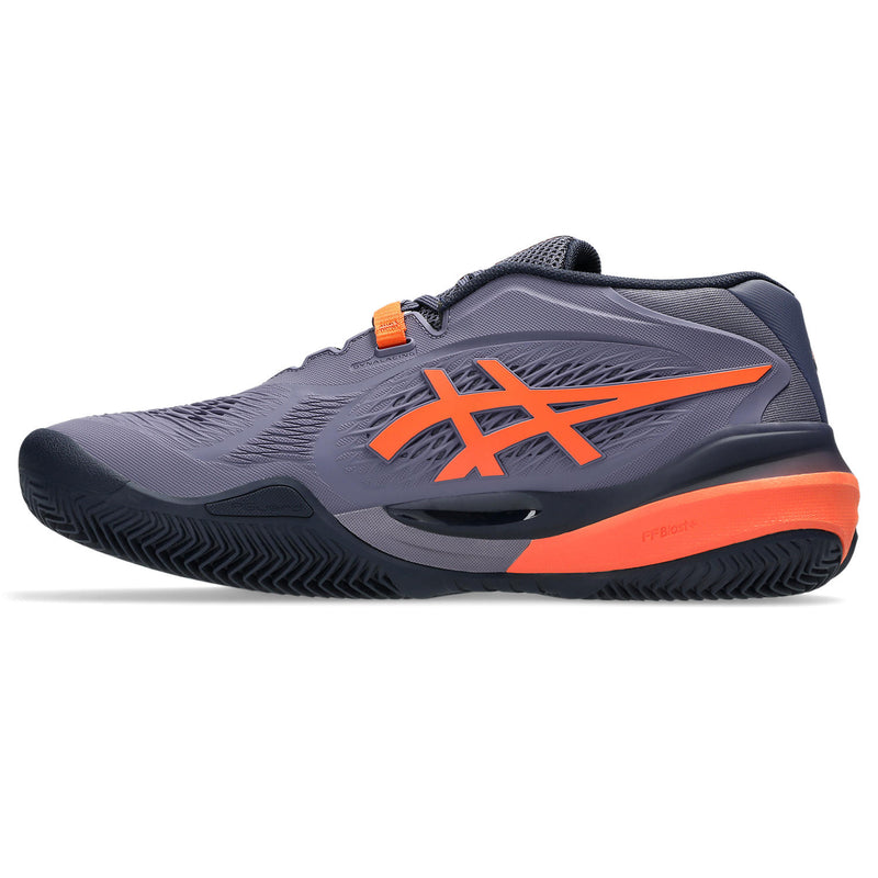 Asics Tennisschoen Gel Resolution X Clay Heren Paars/Oranje