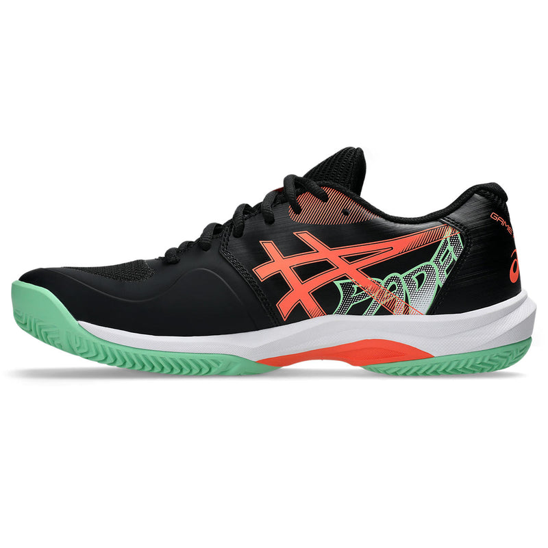 Asics Padelschoen Game FF Padel Heren Zwart Groen Oranje
