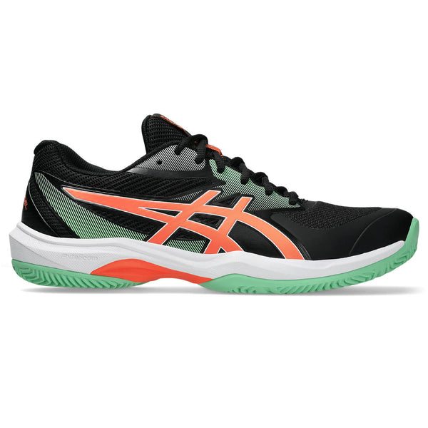 Asics Padelschoen Game FF Padel Heren Zwart Groen Oranje