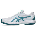 Asics Padelschoen Game FF Padel Heren Wit Groen
