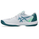 Asics Padelschoen Game FF Padel Heren Wit Groen