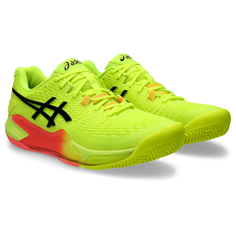 Asics Tennisschoen Gel Resolution 9 Clay Heren Geel