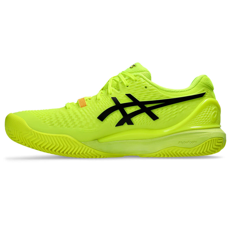 Asics Tennisschoen Gel Resolution 9 Clay Heren Geel