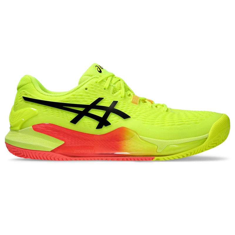 Asics Tennisschoen Gel Resolution 9 Clay Heren Geel