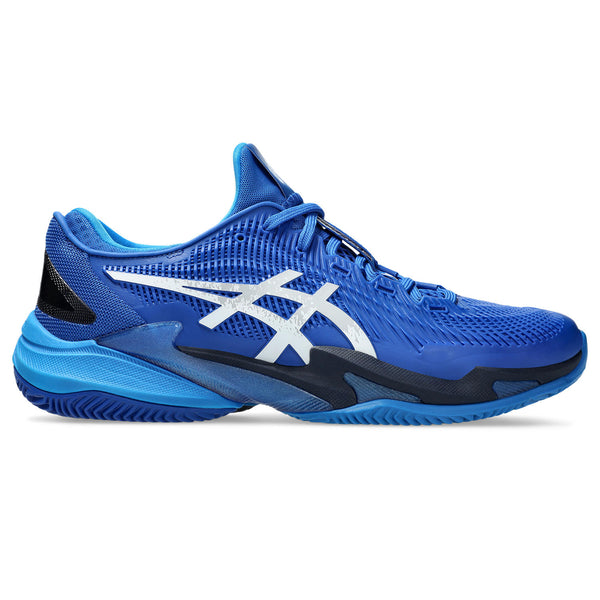 Asics Tennisschoen Court FF 3 Novak Clay Heren Blauw Wit