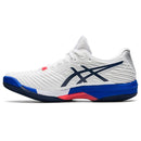 Asics Tennisschoen Solution Speed FF 2 Clay Dames Wit Blauw