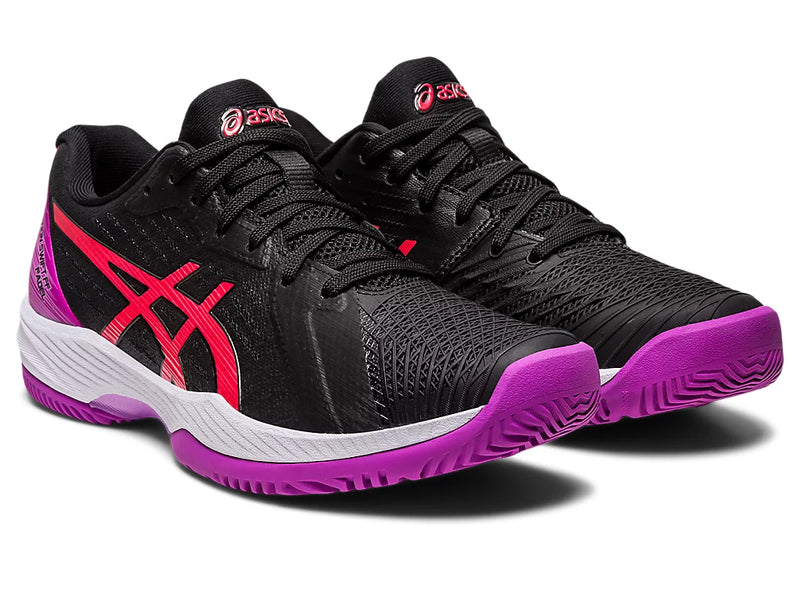 Asics Padelschoen Solution Swift FF Dames Zwart