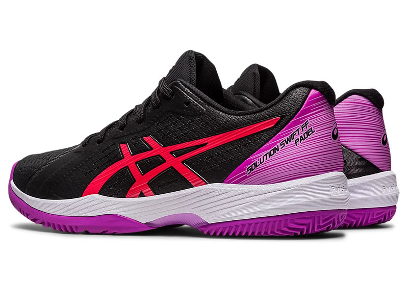 Asics Padelschoen Solution Swift FF Dames Zwart