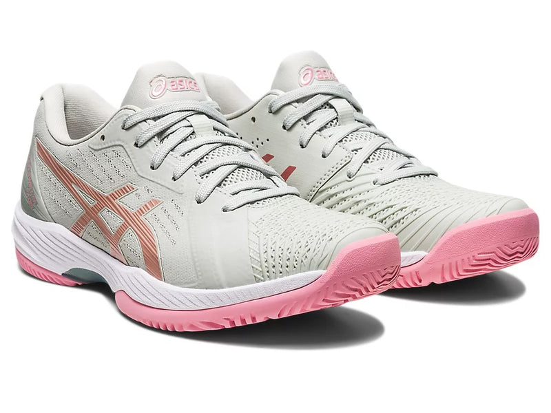 Asics Padelschoen Solution Swift FF Dames Groen/Roze