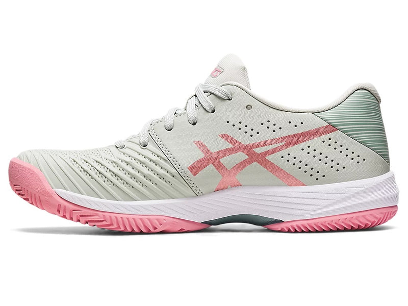 Asics Padelschoen Solution Swift FF Dames Groen/Roze