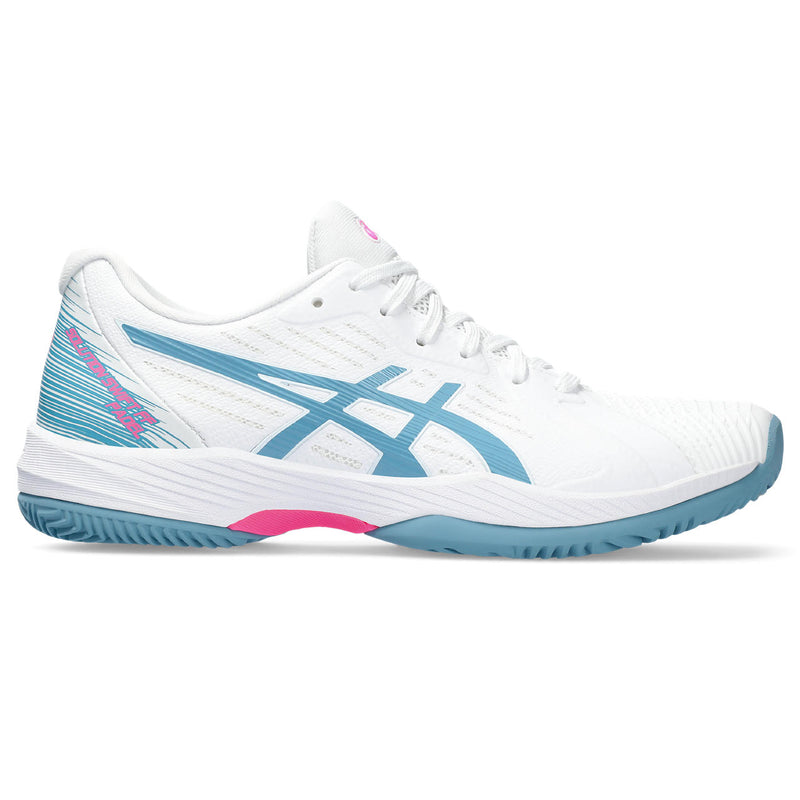 Asics Padelschoen Solution Swift FF Dames Wit Blauw