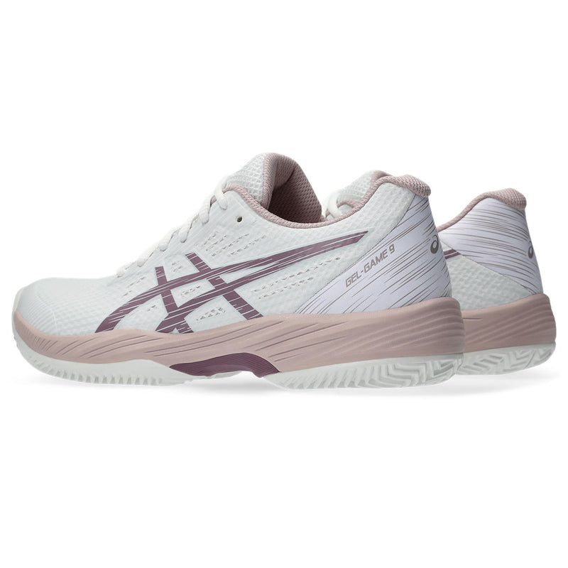 Asics Tennisschoen Gel Game 9 Clay / OC Dames Wit Roze