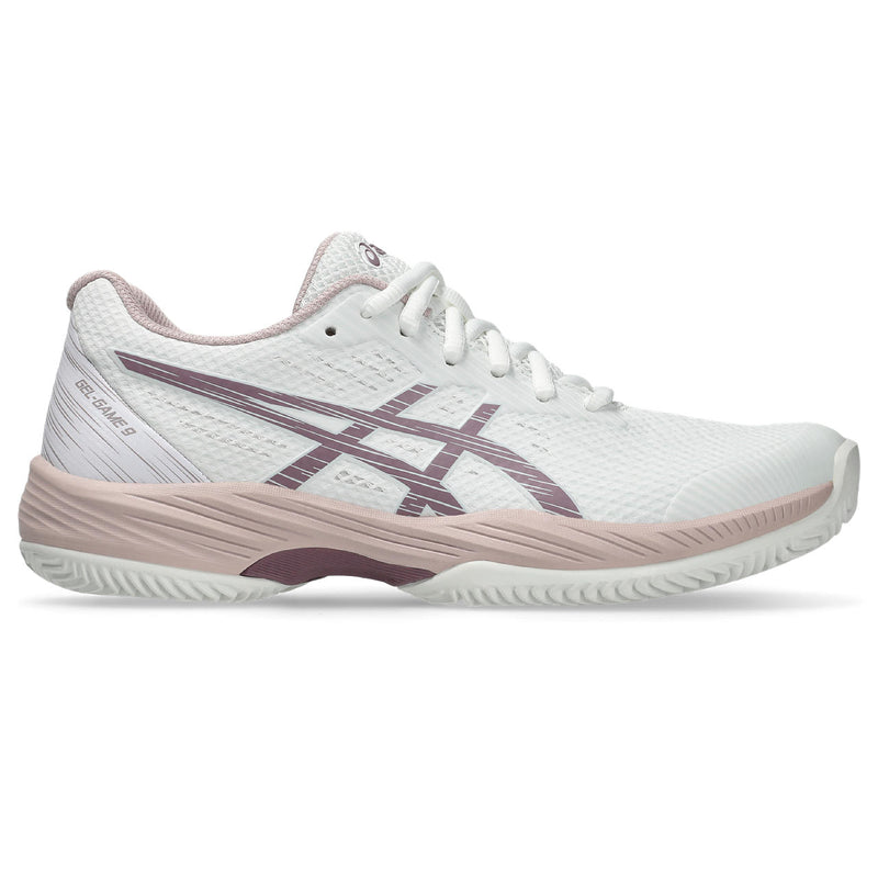 Asics Tennisschoen Gel Game 9 Clay / OC Dames Wit Roze