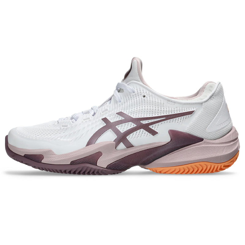 Asics Tennisschoen Court FF 3 Clay Dames Wit Roze