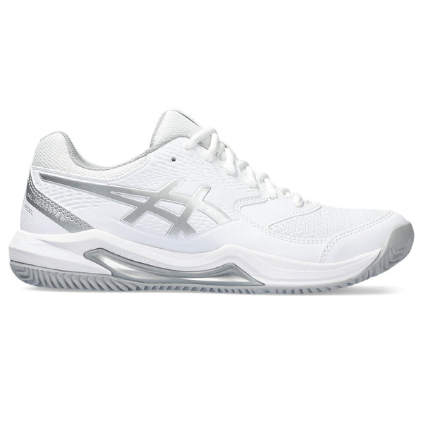 Asics Padelschoen Gel Dedicate 8 Padel Dames Wit - Zilver