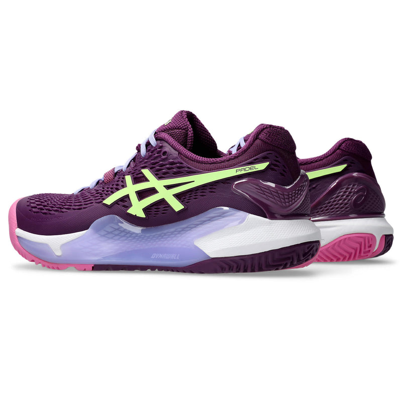 Asics Padelschoen Gel Resolution 9 Dames Paars