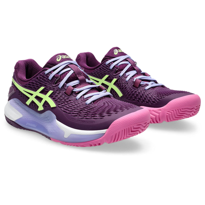 Asics Padelschoen Gel Resolution 9 Dames Paars