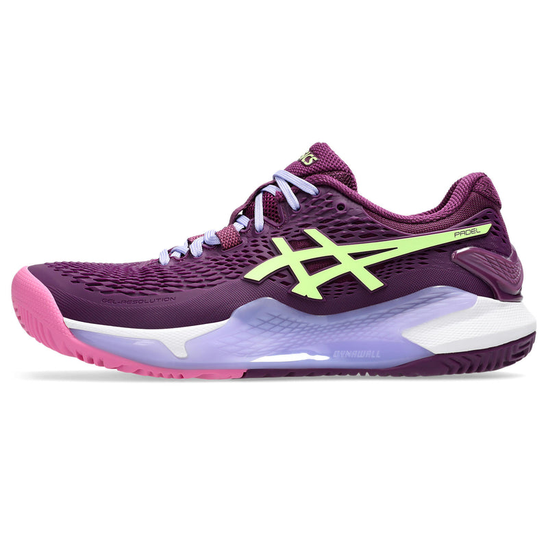 Asics Padelschoen Gel Resolution 9 Dames Paars