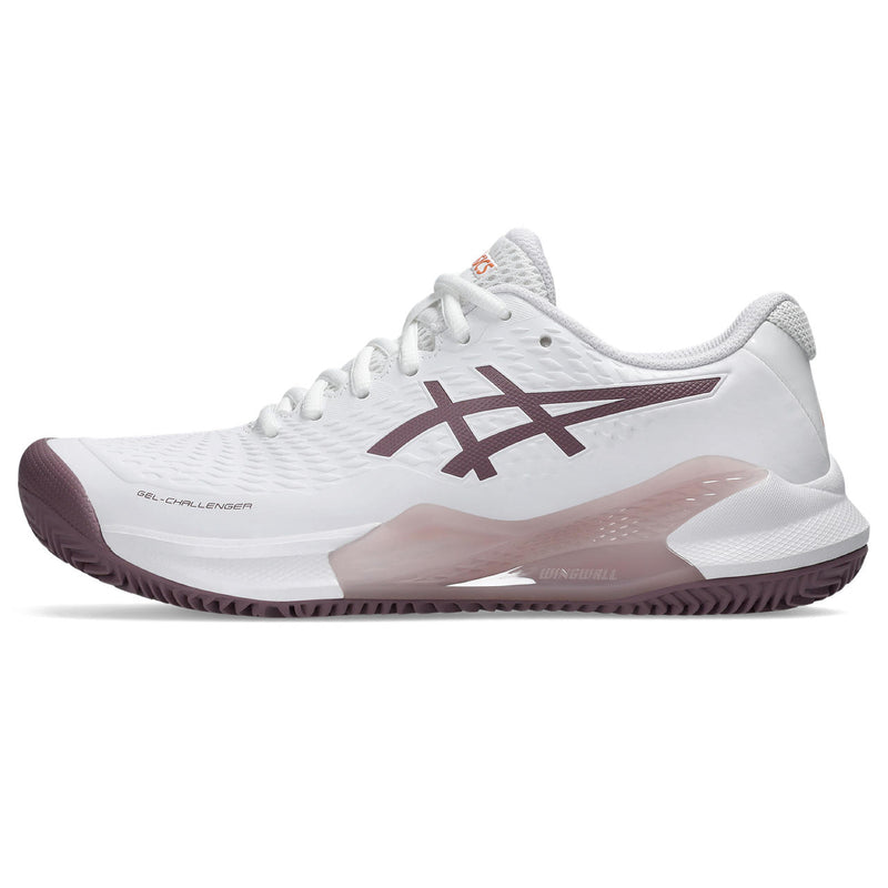 Asics Tennisschoen Gel Challenger 14 Clay Dames Wit Paars