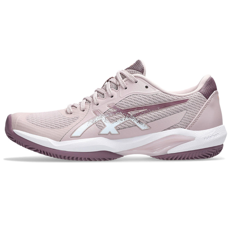 Asics Tennisschoen Solution Swift FF Clay Dames Roze Wit