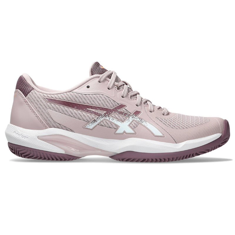 Asics Tennisschoen Solution Swift FF Clay Dames Roze Wit