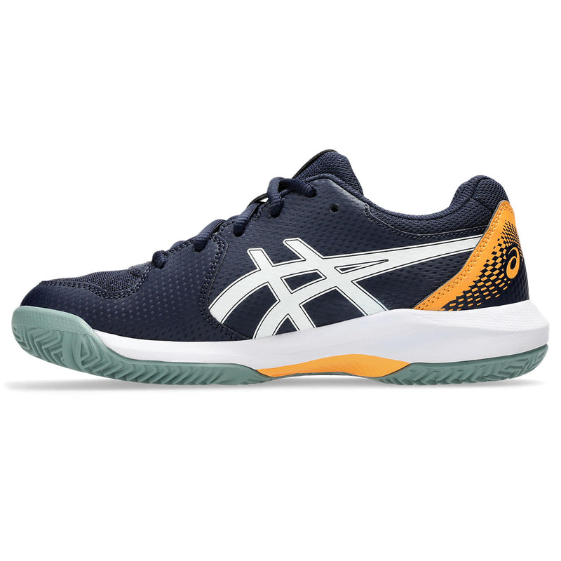 Asics Padelschoen Gel Dedicate 8 GS Junior Blauw Wit