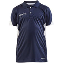 Craft Poloshirt Pro Control Impact Junior Navy White