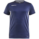Craft T-Shirt Pro Control Impact SS Tee Junior Navy Wit